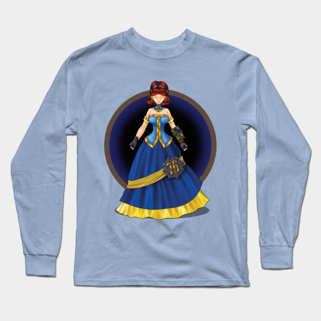 Lady of Fallout Long Sleeve T-Shirt by Keltaria